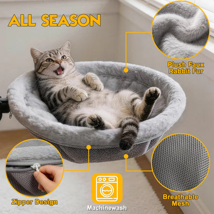 MeowAlliance™ DeskPerch Elevated WFH Cat Bed